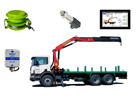 truck mounted crane LMI